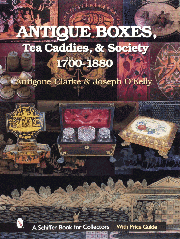 Antique Boxes, Tea Caddies, and Society, 1700--1880Antigone Clarke & Joseph O'Kelly, ISBN: 0764316885 is now available
